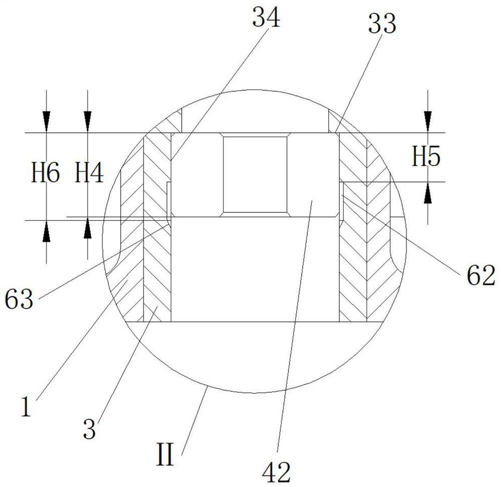 Novel middle pipe structure for mounting ball bearing