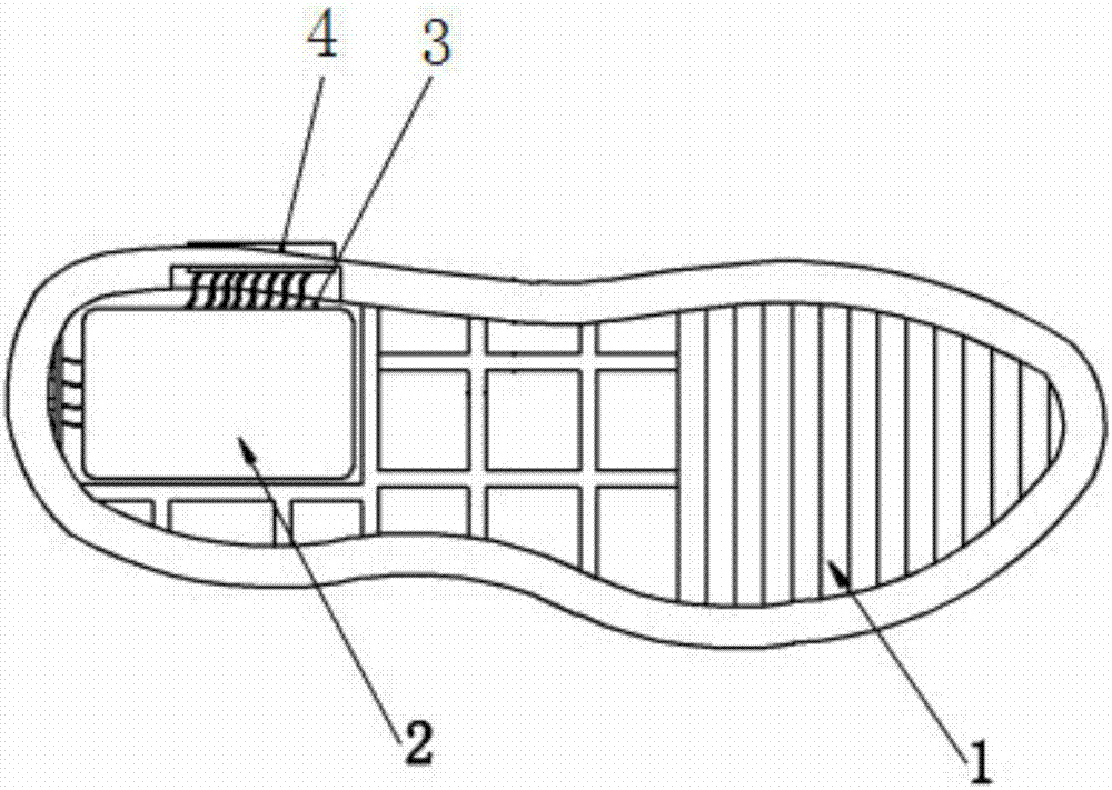 Method for controlling use of pedometer shoes, method for controlling pedometer