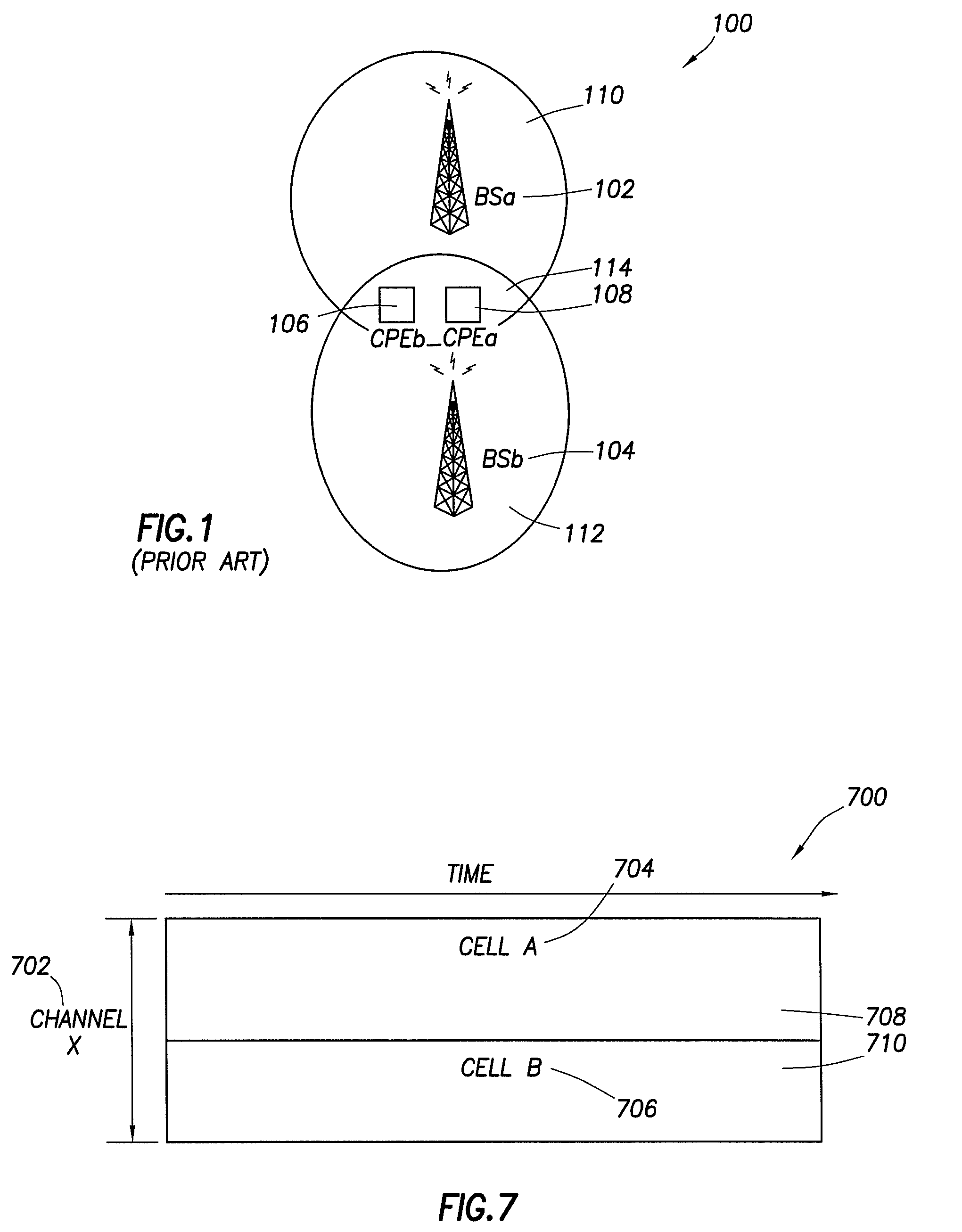 Method and system for sharing spectrum in a wireless communications network