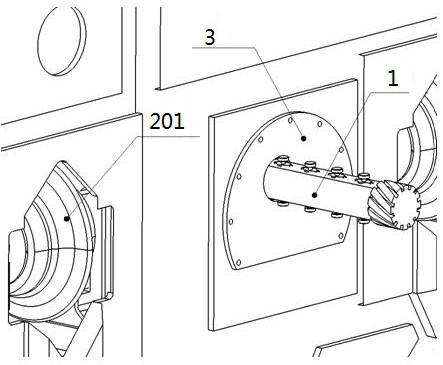 A drilling and splitting sealing cutter head