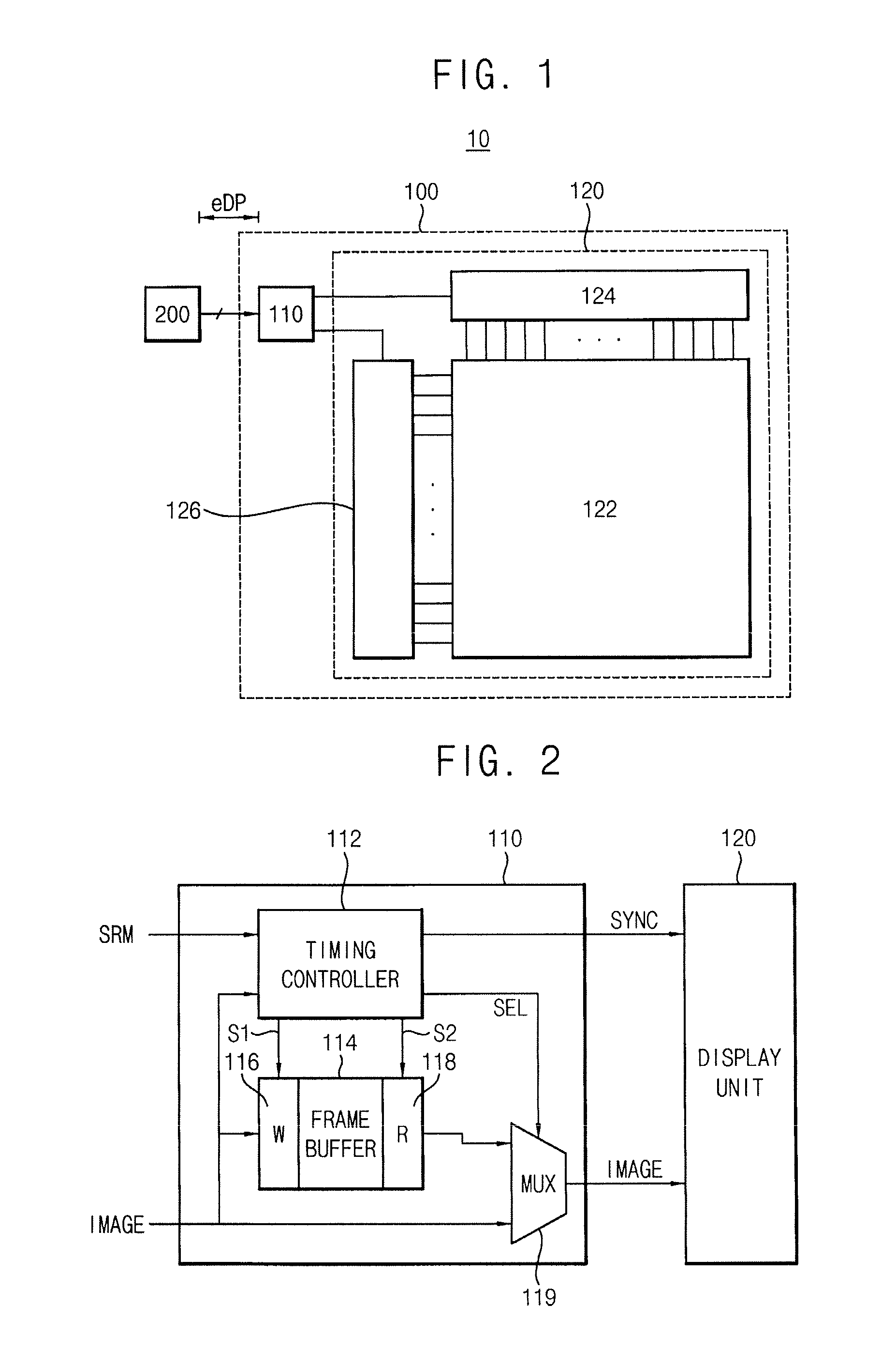 Display drive integrated circuit and image display system capable of controlling a self-refresh display