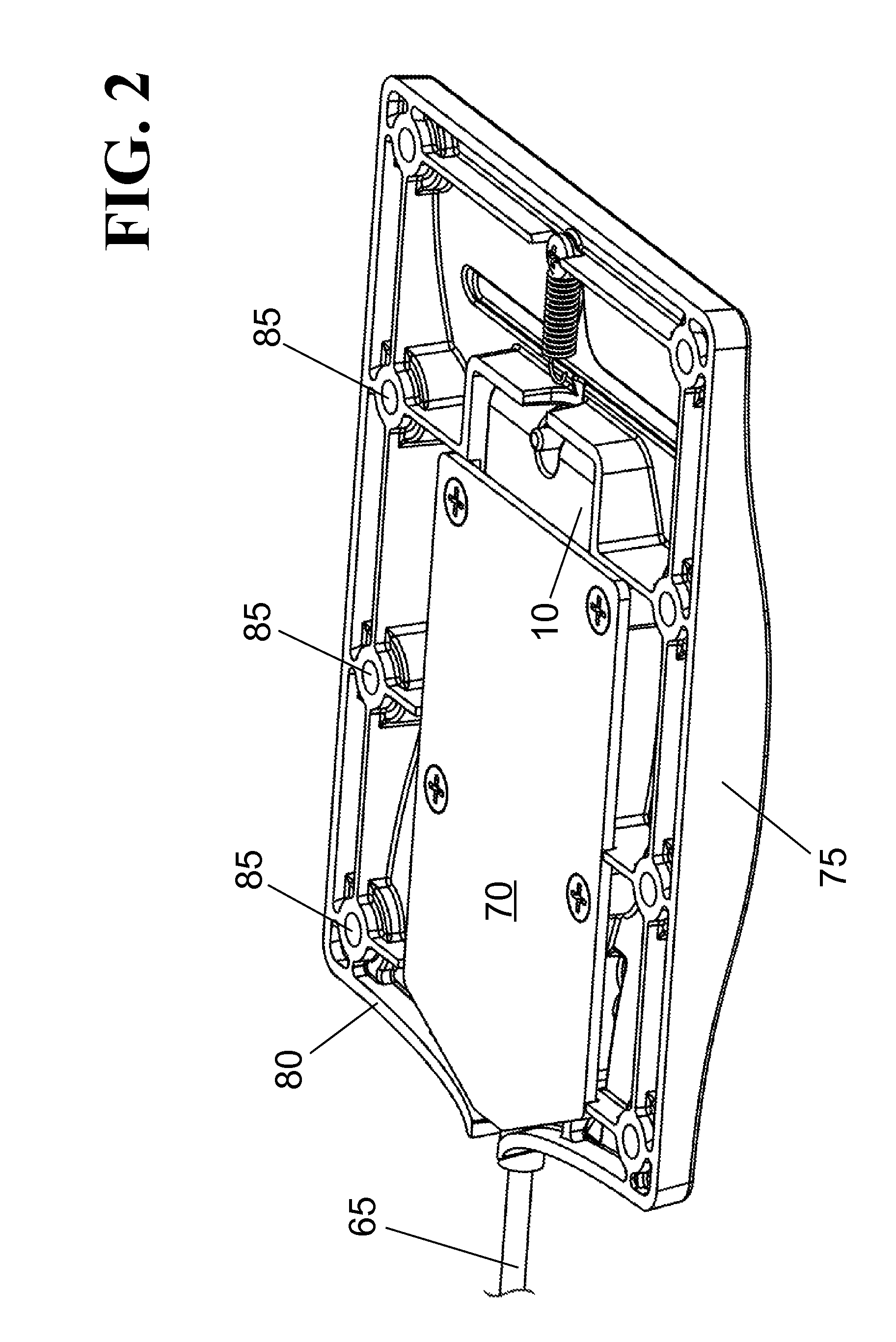 Flip-top table mechanism