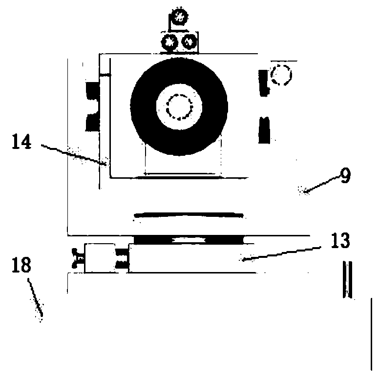 Scanning visualization device used for finding gamma source item hotspot in space