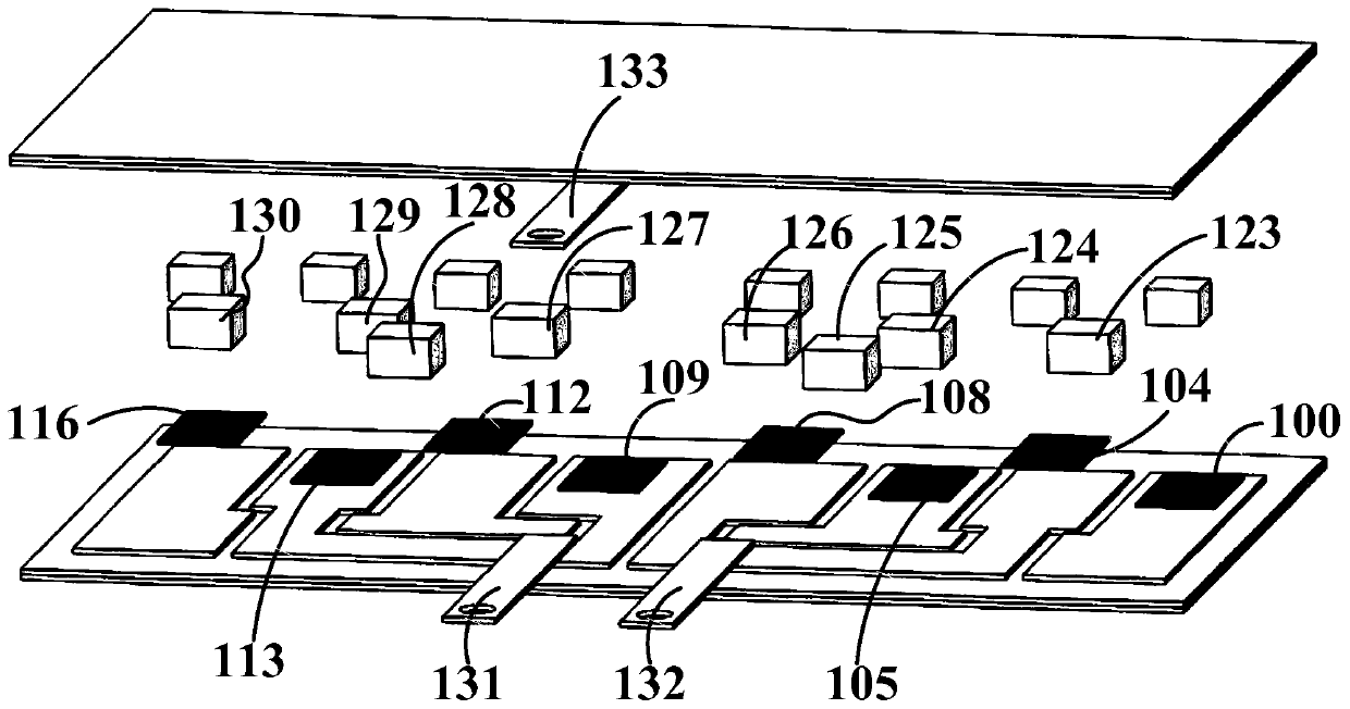 Wide bandgap power module packaging structure suitable for a severe environment