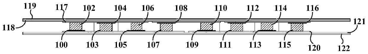 Wide bandgap power module packaging structure suitable for a severe environment