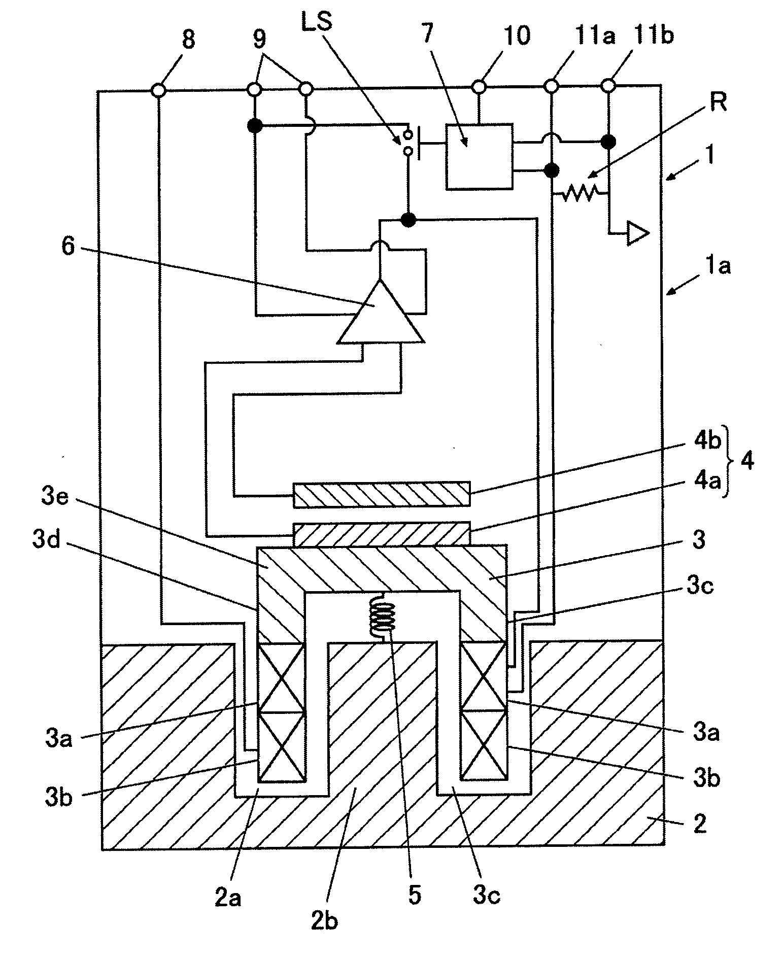 Servo-type vibration detector