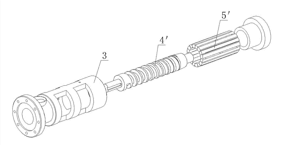 Spiral extrusion device