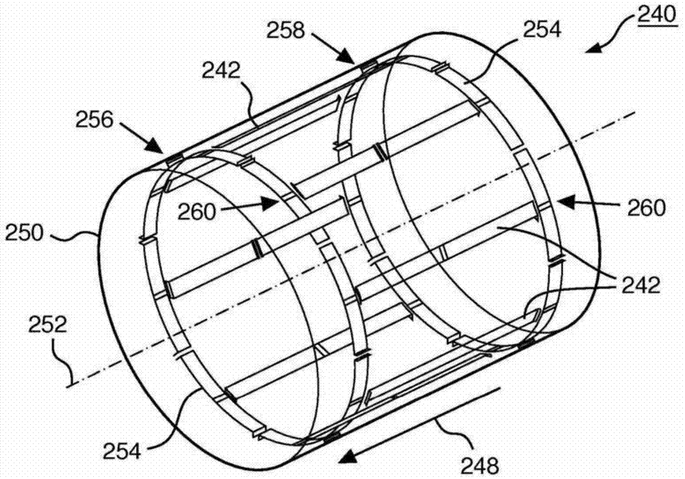 Radio frequency (RF) birdcage coil with separately controlled ring members and rungs for use in magnetic resonance (MR) imaging system