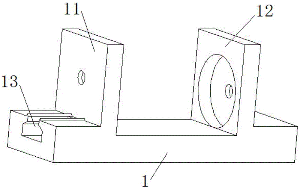 One-time clamping grinding device and method for crankshaft