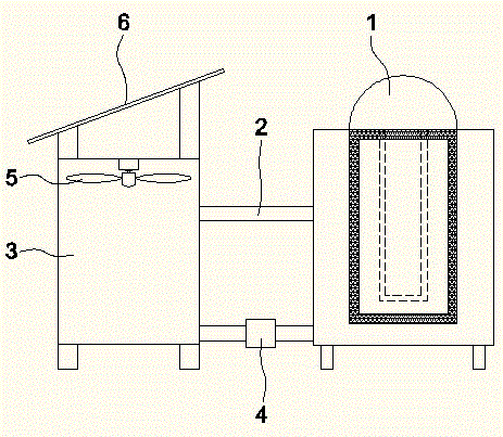 Chemical industry water energy-saving recycling device