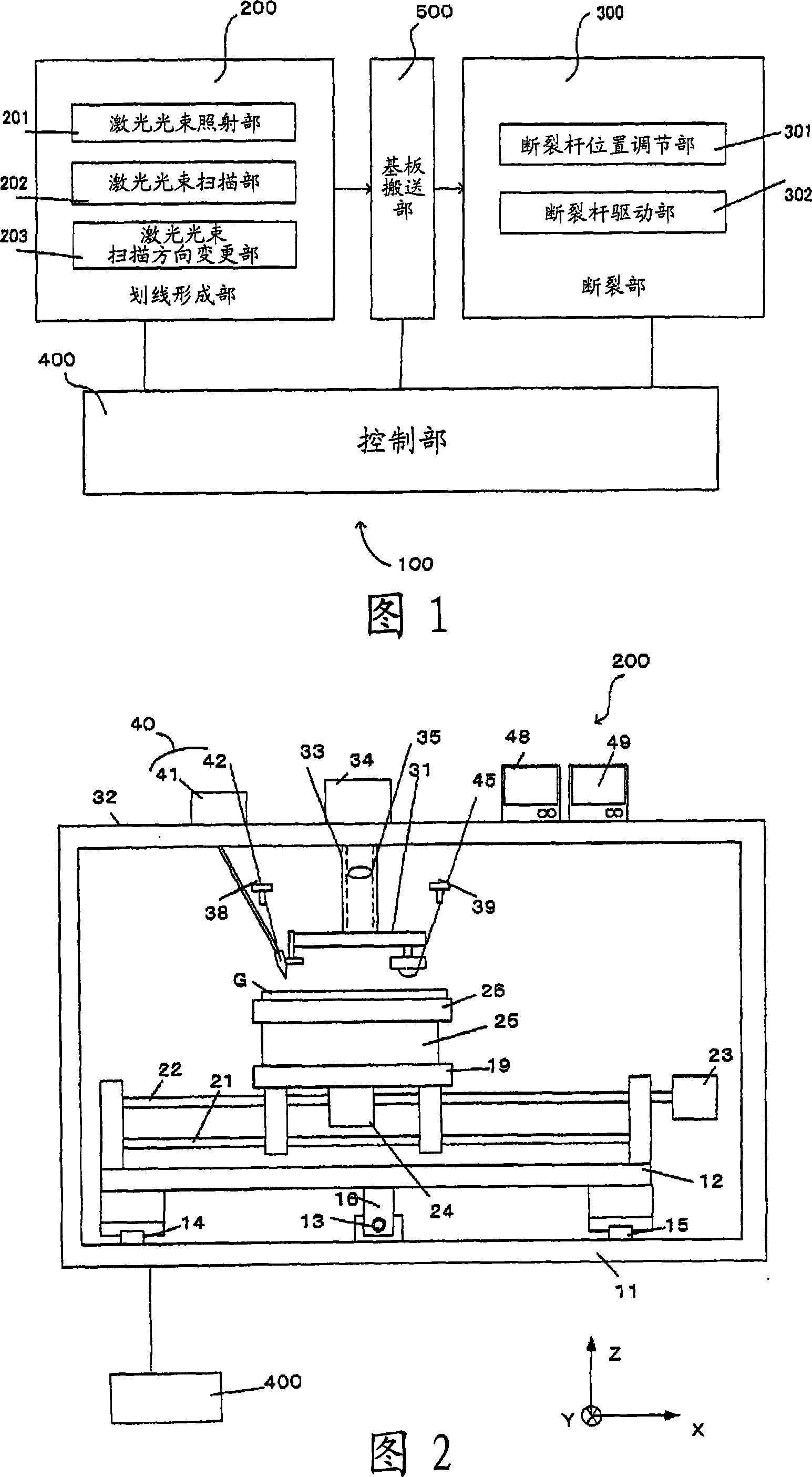 Method for cutting brittle material substrate and substrate cutting system