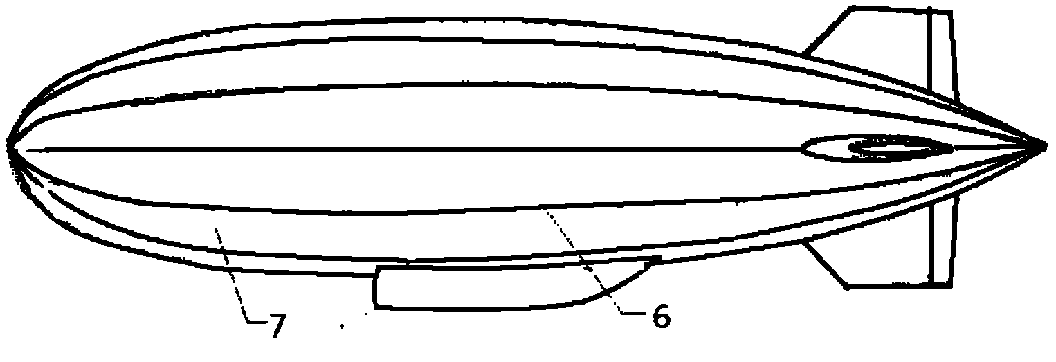 Serial-type mooring ball-carrying wind driven power generation device