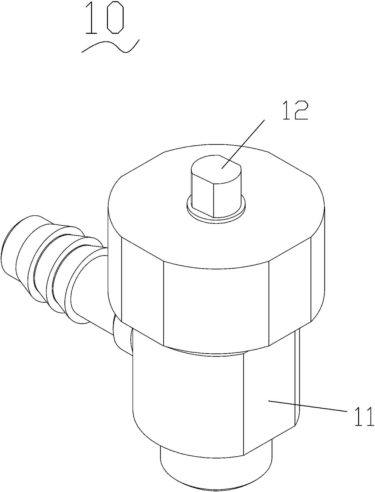 Internal rotary vacuum sealing assembly for high-temperature vacuum sintering furnace and vacuum charging bucket