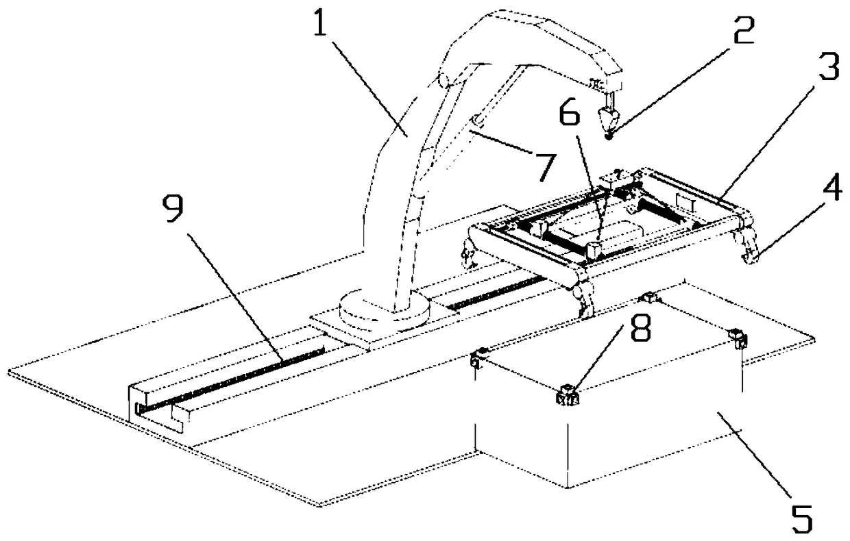 Adaptive tower crane balance hoisting device