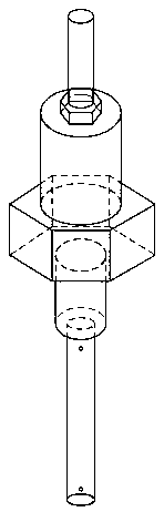 A frequency control device for wind turbines based on Karman vortex street principle