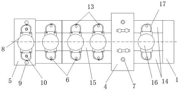 Fully-automatic suspender nailing and storing integrated machine