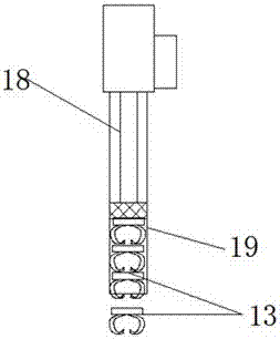 Fully-automatic suspender nailing and storing integrated machine
