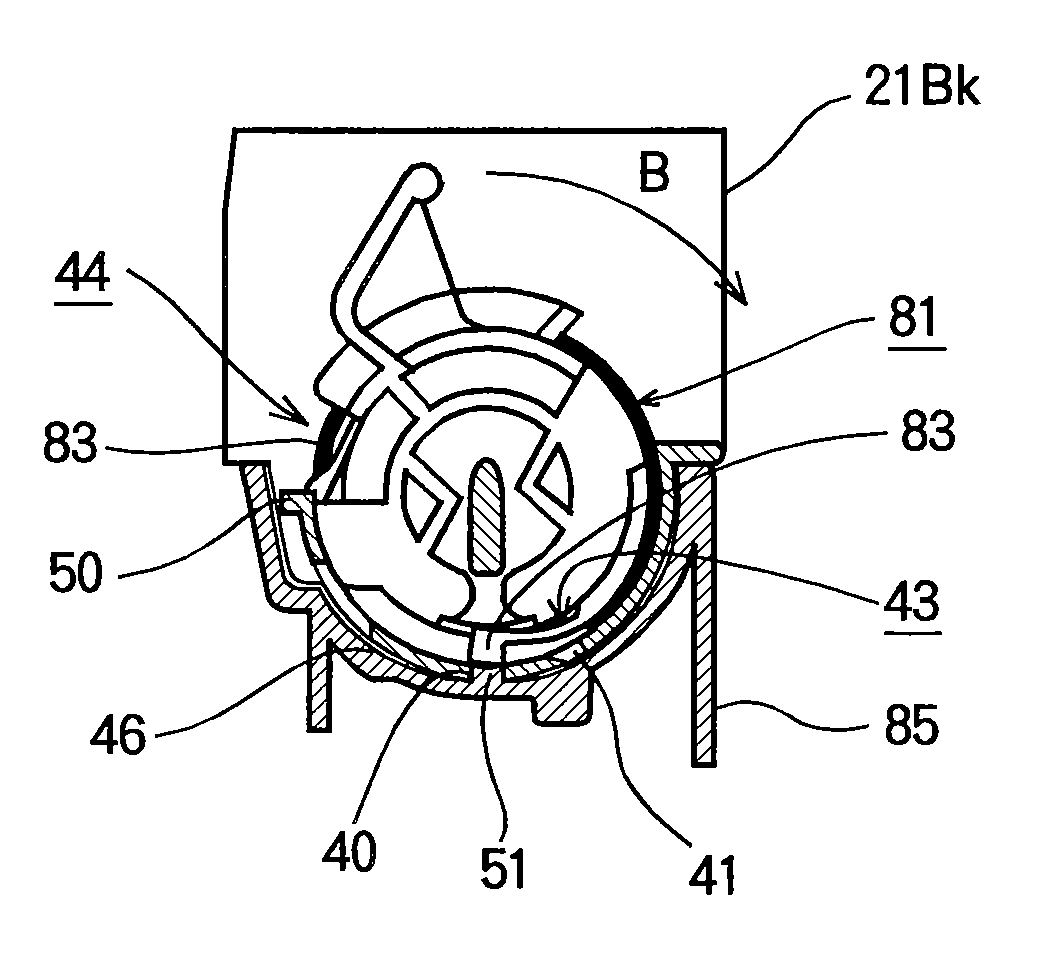 Developer cartridge, image forming unit and image forming apparatus