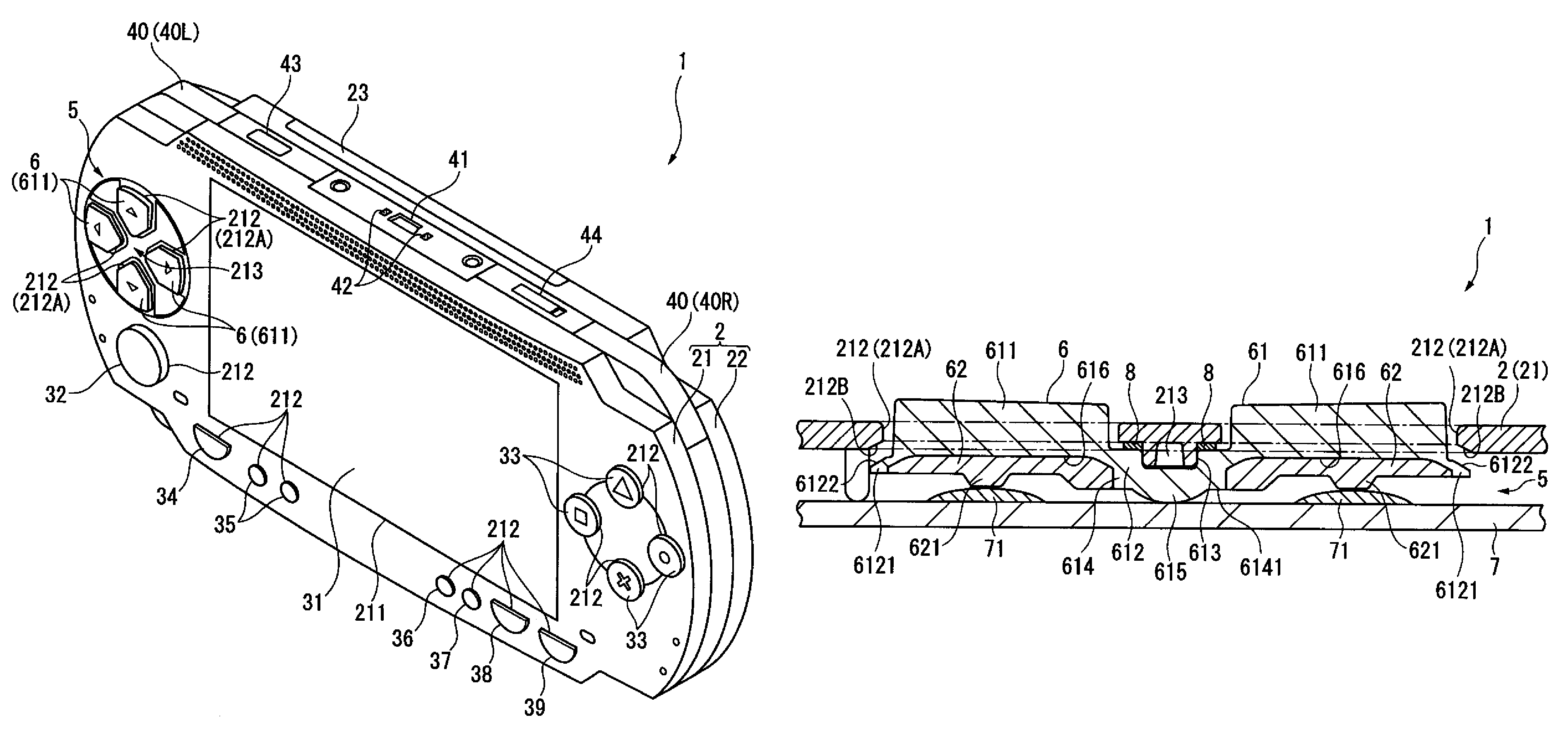 Manipulating apparatus and mobile terminal including the same