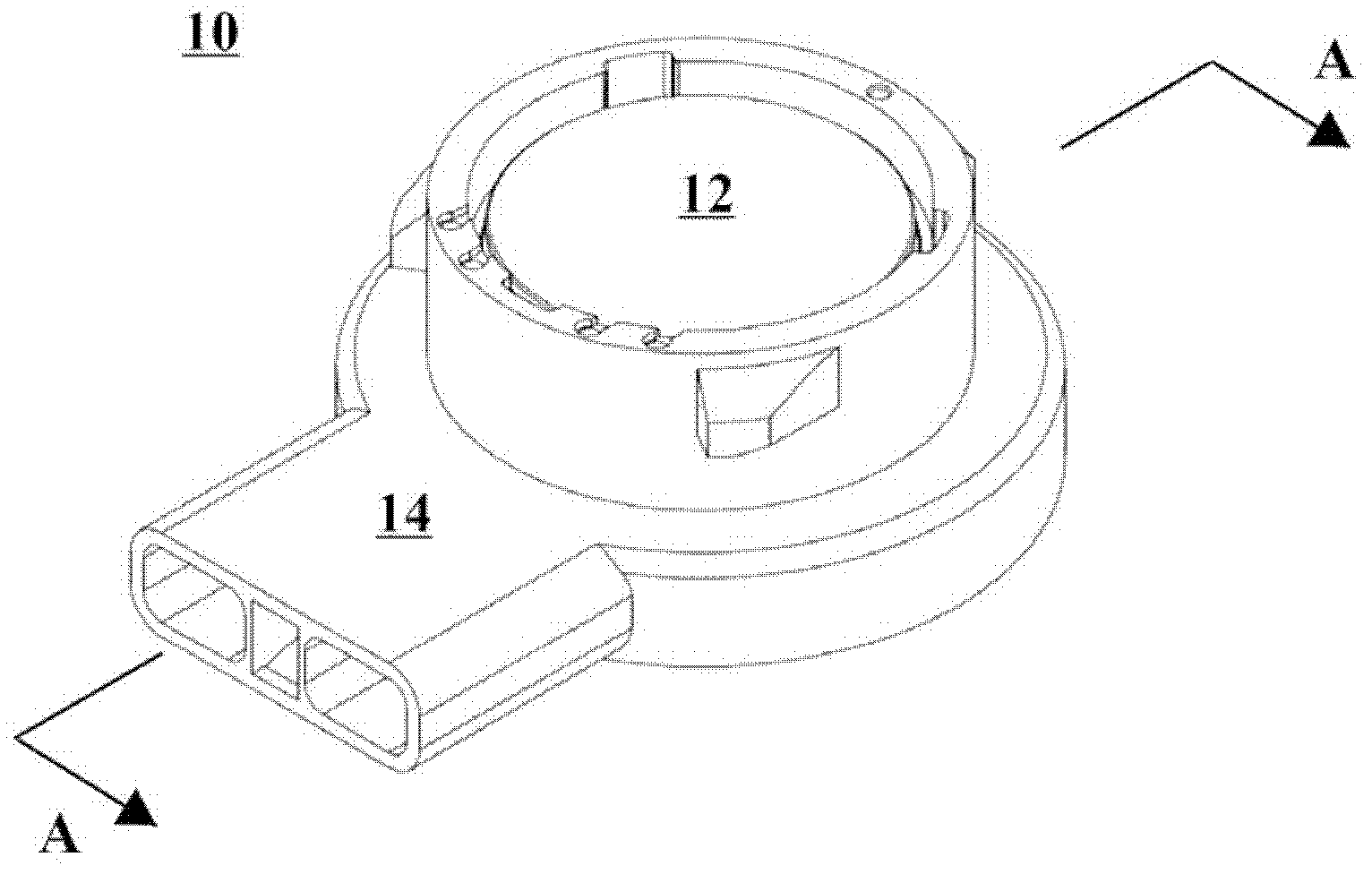 Light-emitting diode (LED) unit installing module and manufacturing method thereof and LED lighting device and automobile headlamp