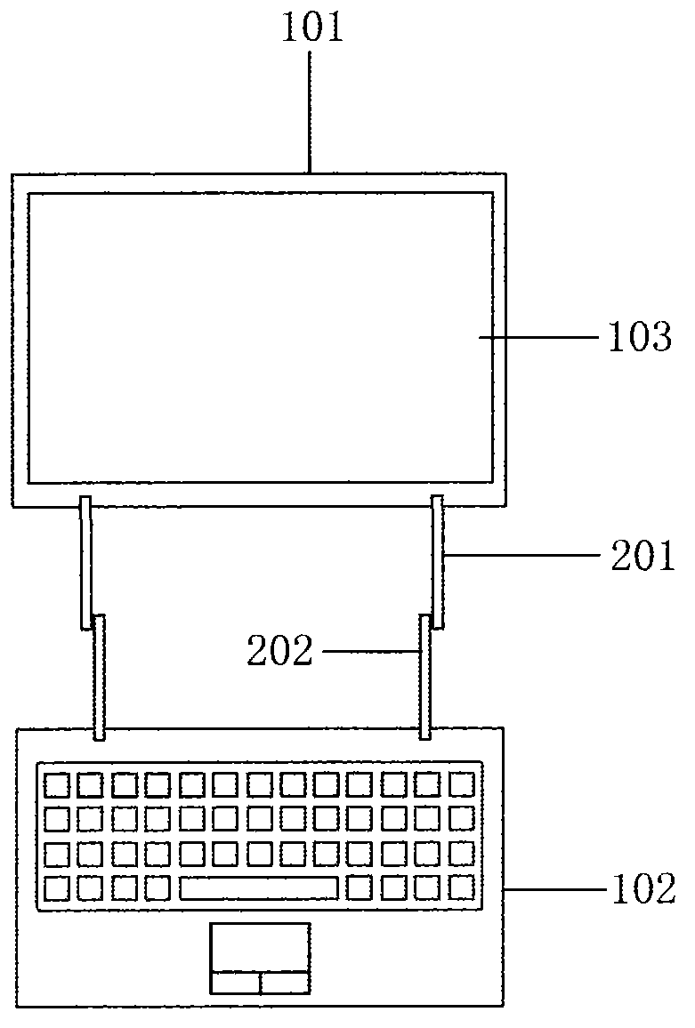 Portable electronic equipment and connecting device thereof