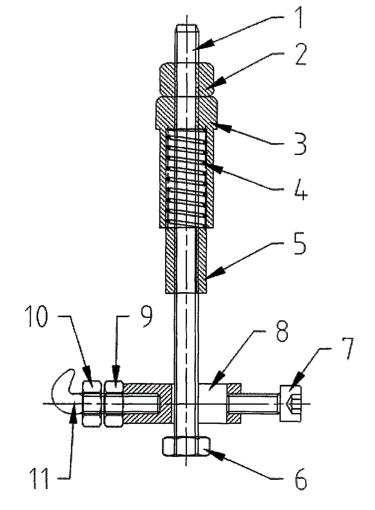 Elastic skin expander and skin traction system and hook rod fixing system thereof