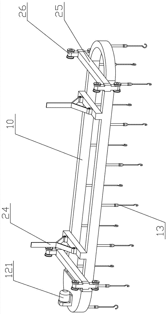 Paint spraying bucket cleaning device and cleaning method thereof