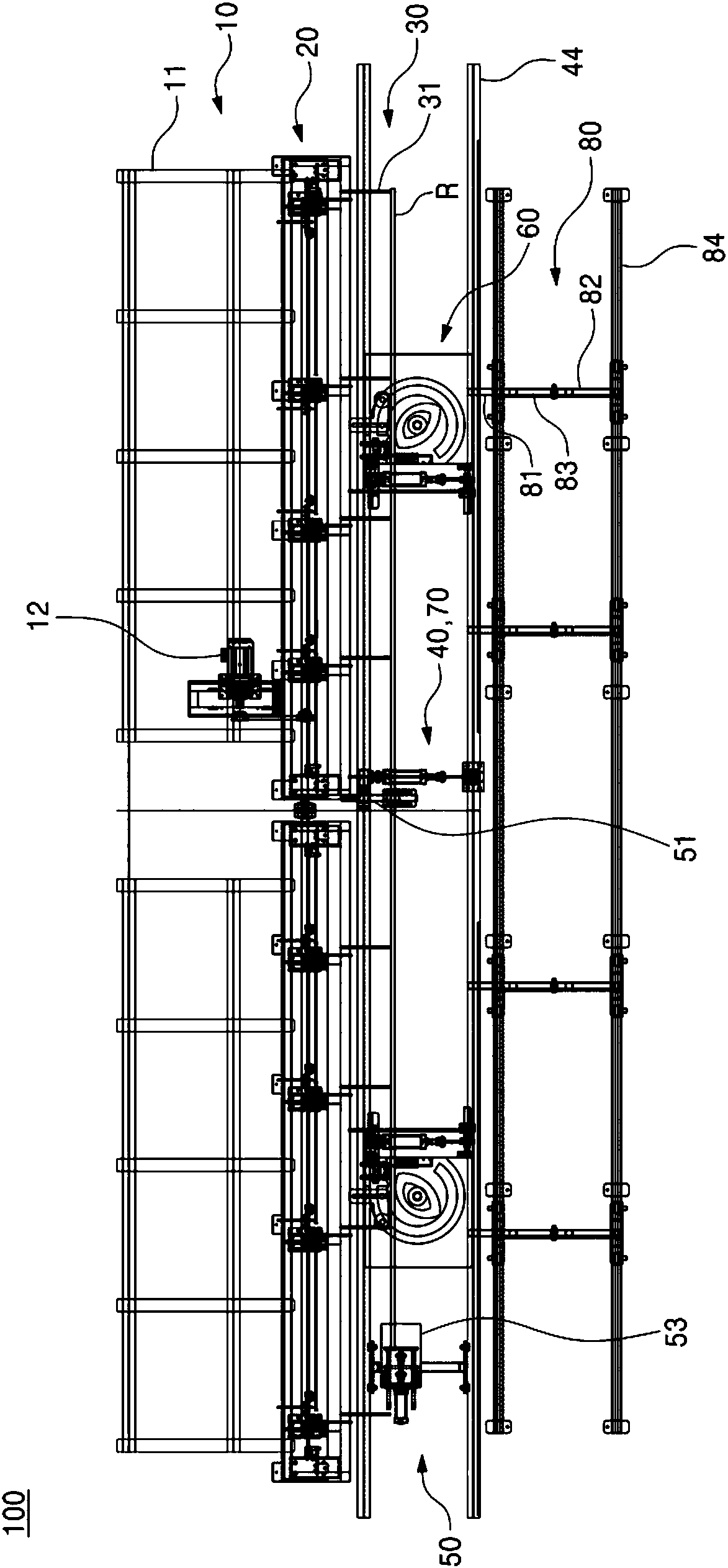 Unmanned automatic rebar bending machine