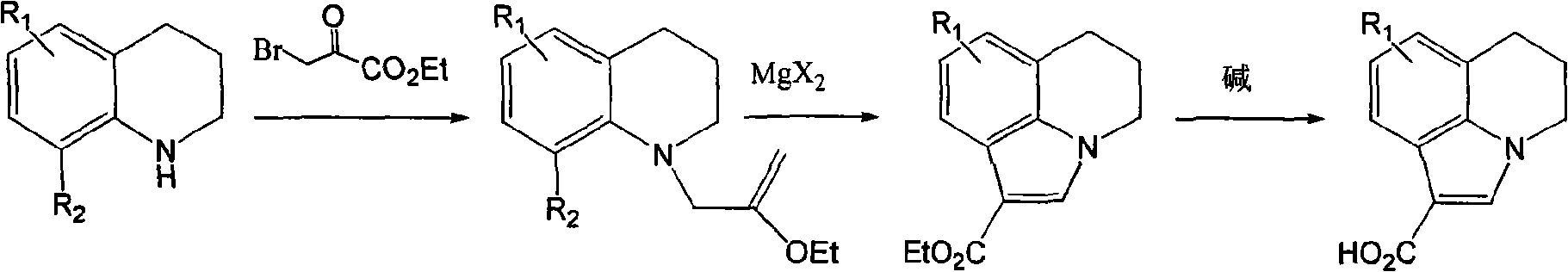 Preparation of condensed ring indole compounds