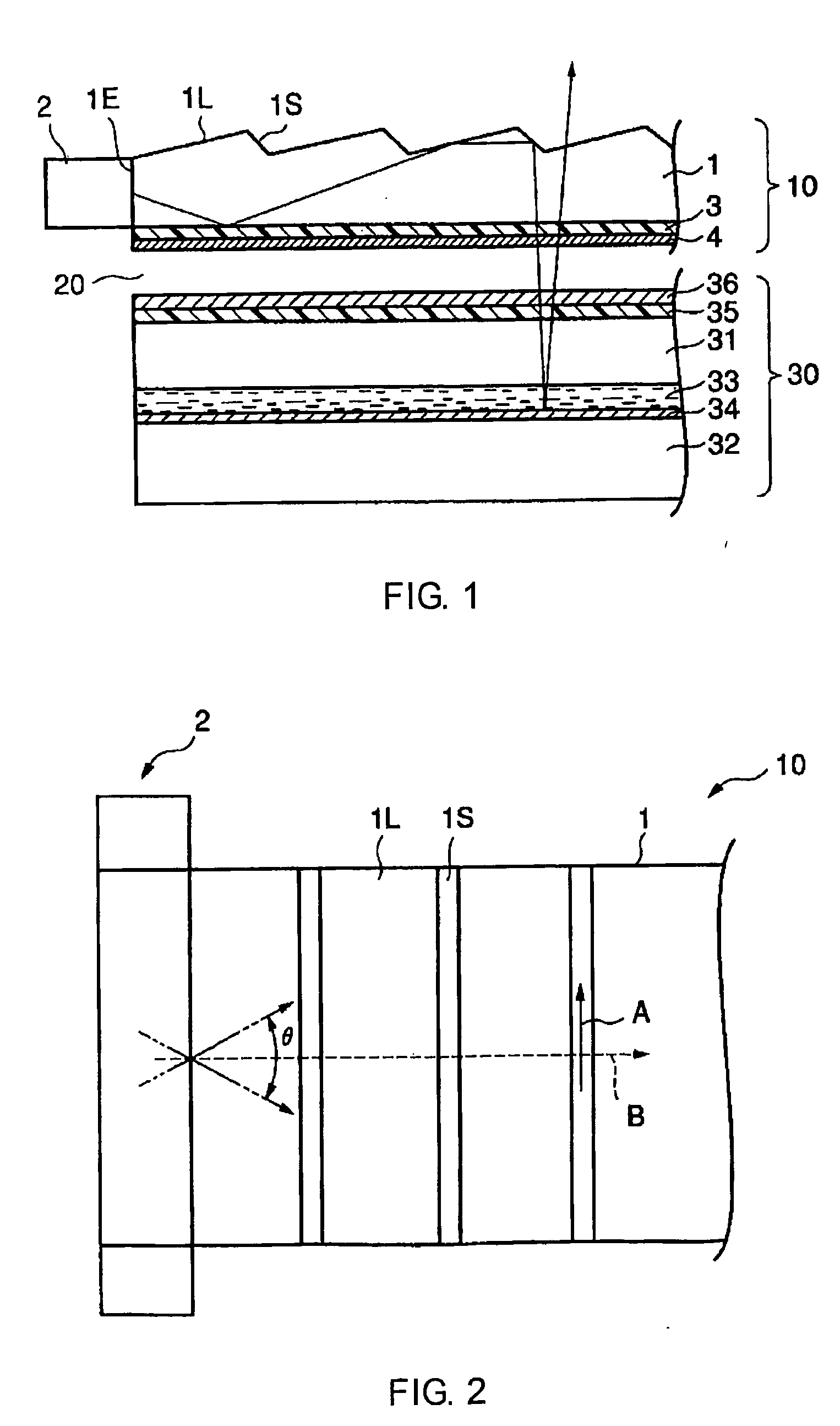 Surface illumination device and display using the same