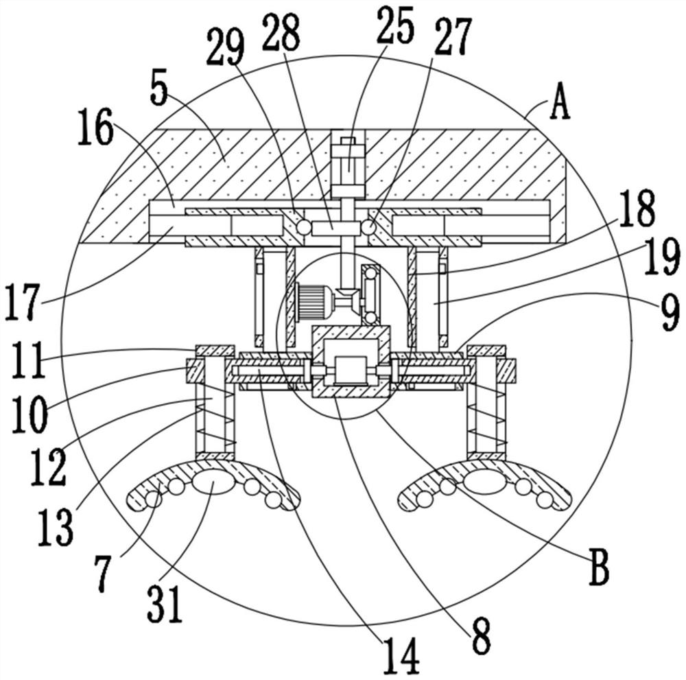 Pregnant woman spawning induction device for obstetrics and gynecology department