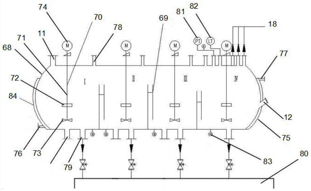 An efficient self-circulation wet method for continuous preparation of red alum sodium system