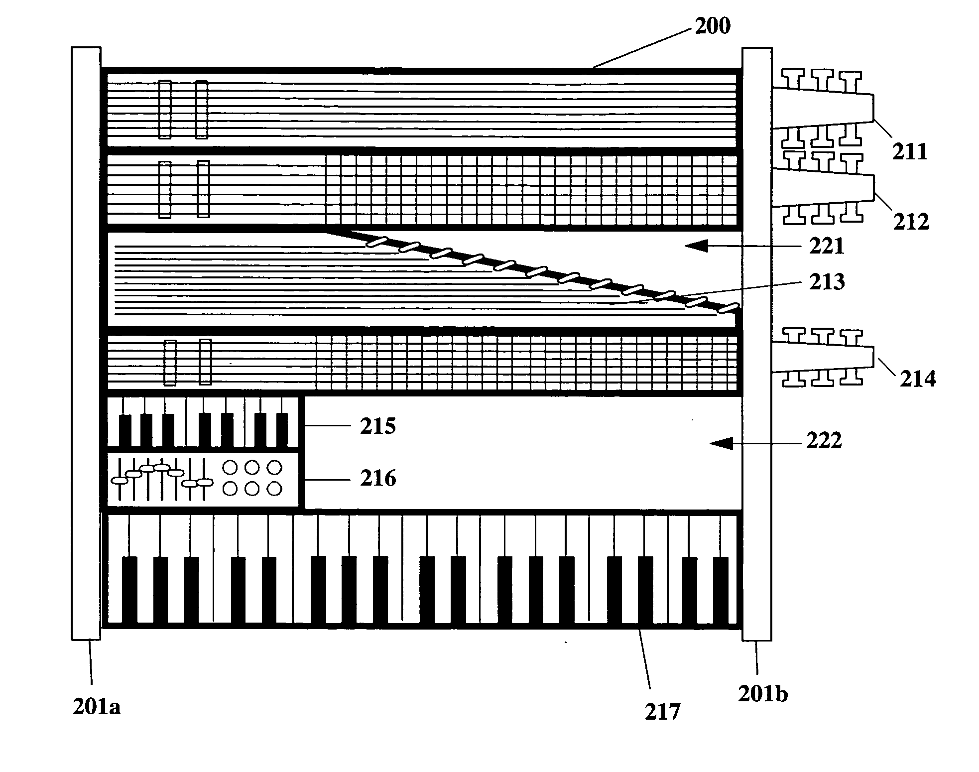 Modular structures for interchangeable musical instrument neck arrangements