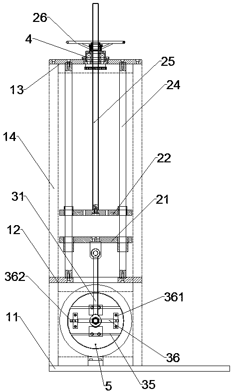 Multifunctional spring testing machine