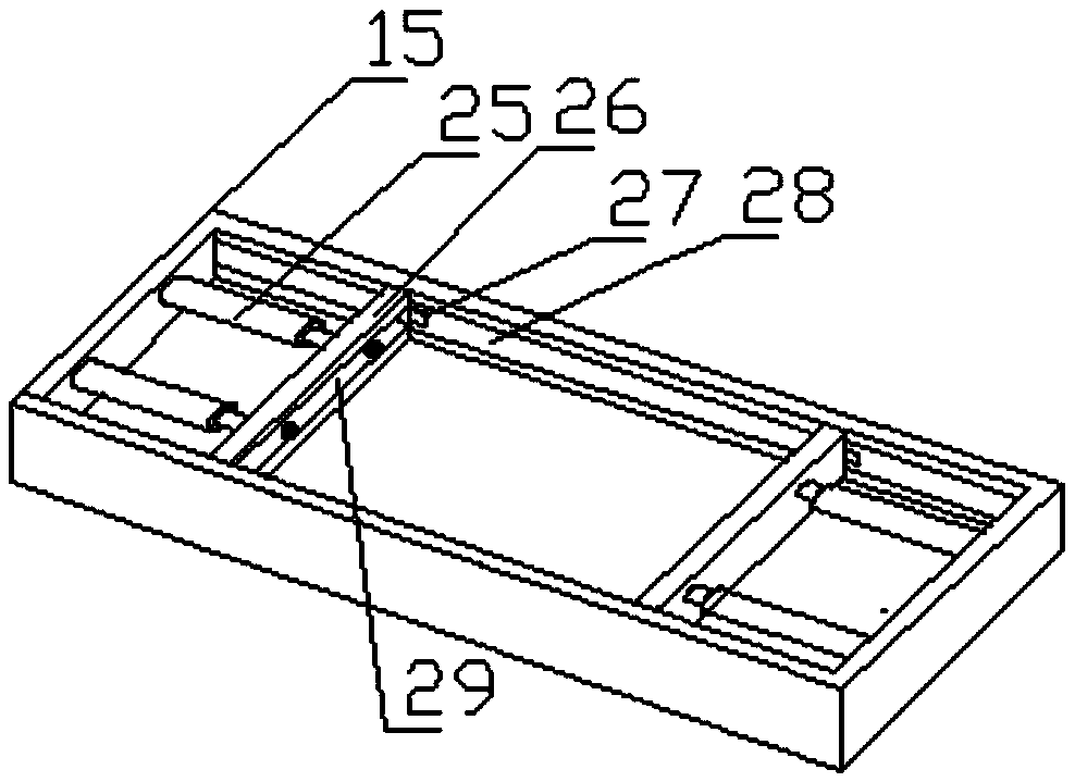 Impact resistance testing device for production of wooden packaging box