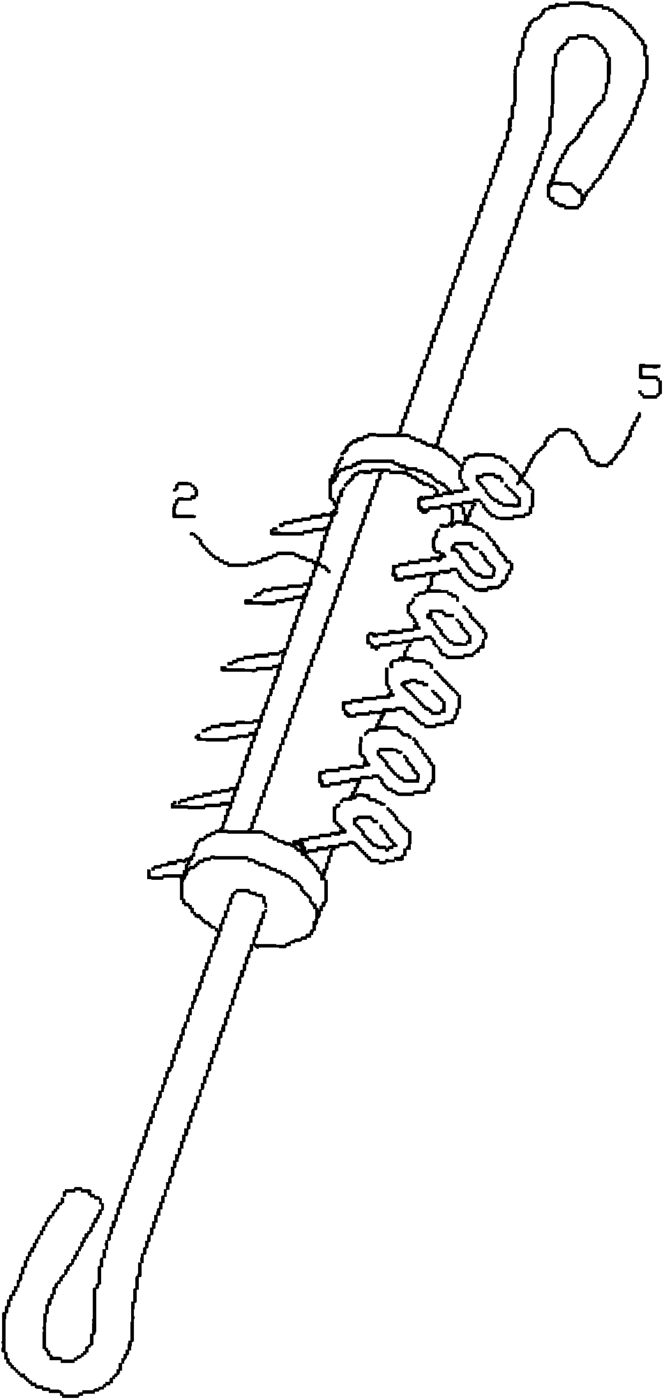 Method and die for improving corrosion resistant performance of pull rod