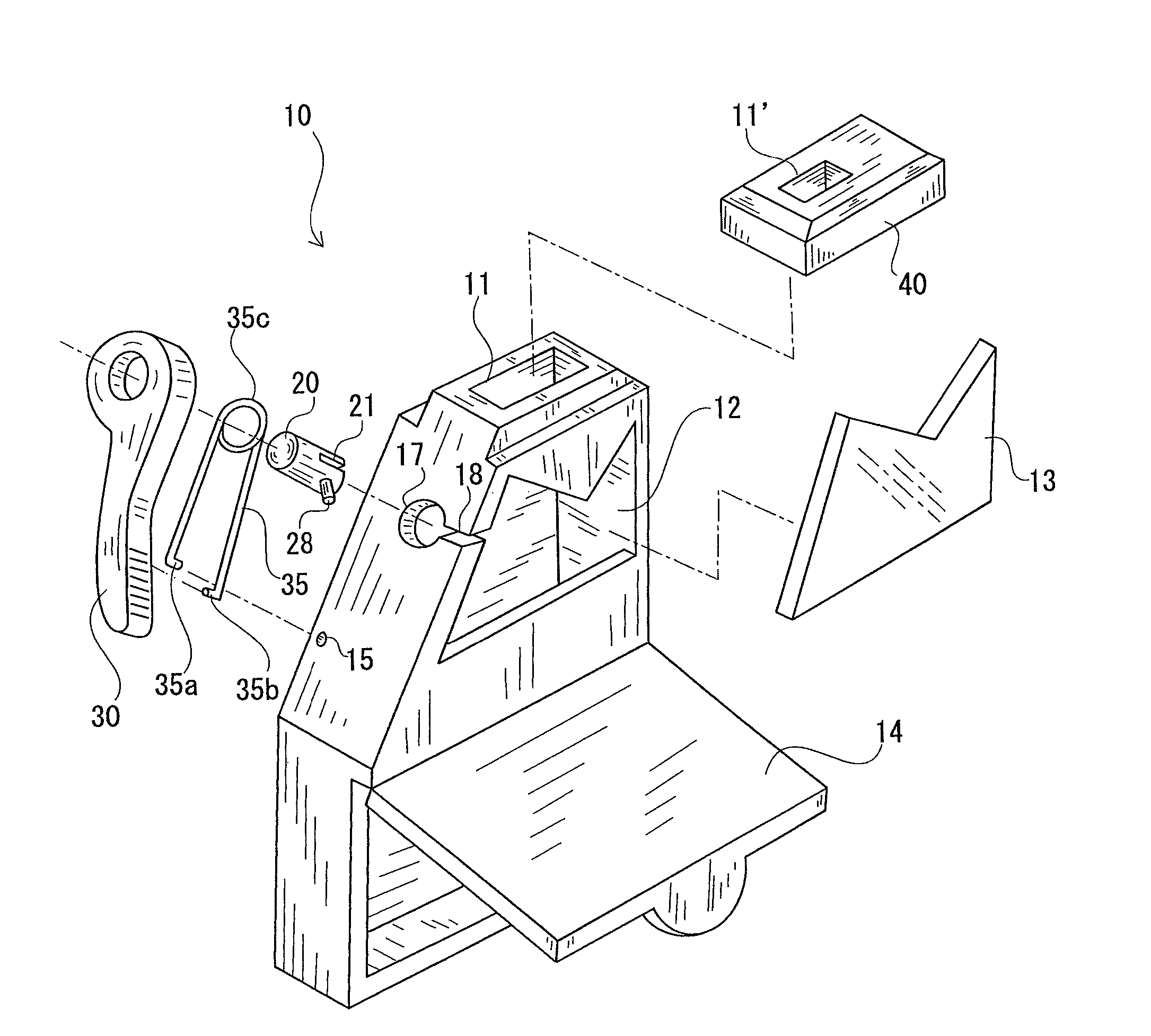 Blade snap-off holder