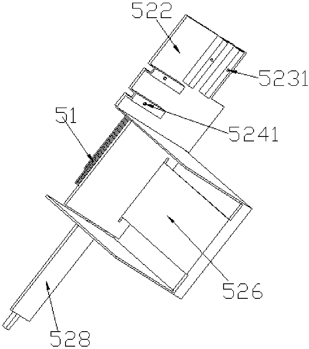 Floor tile fitting device with tile supply function