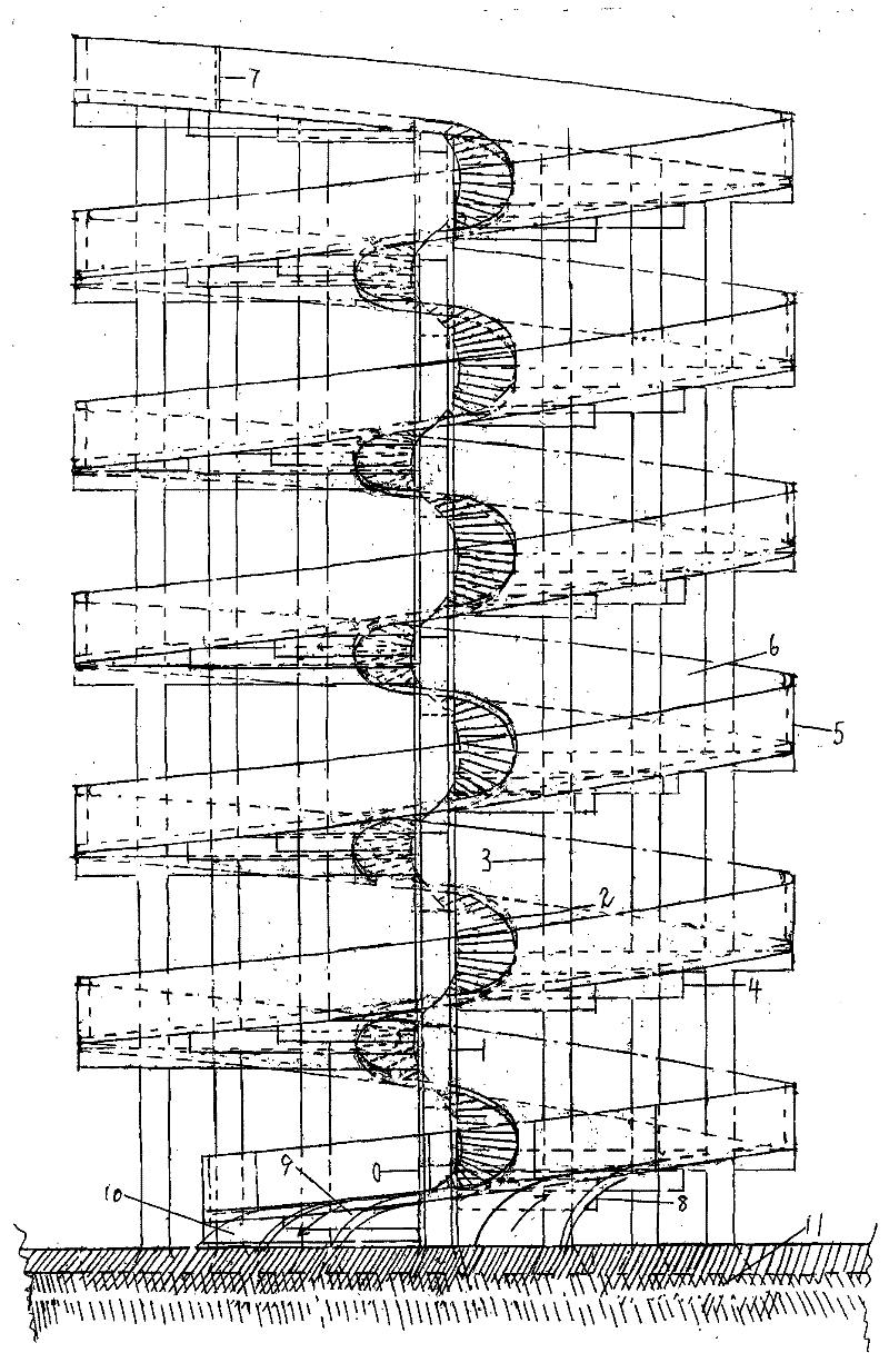 High-effective gain type parking method