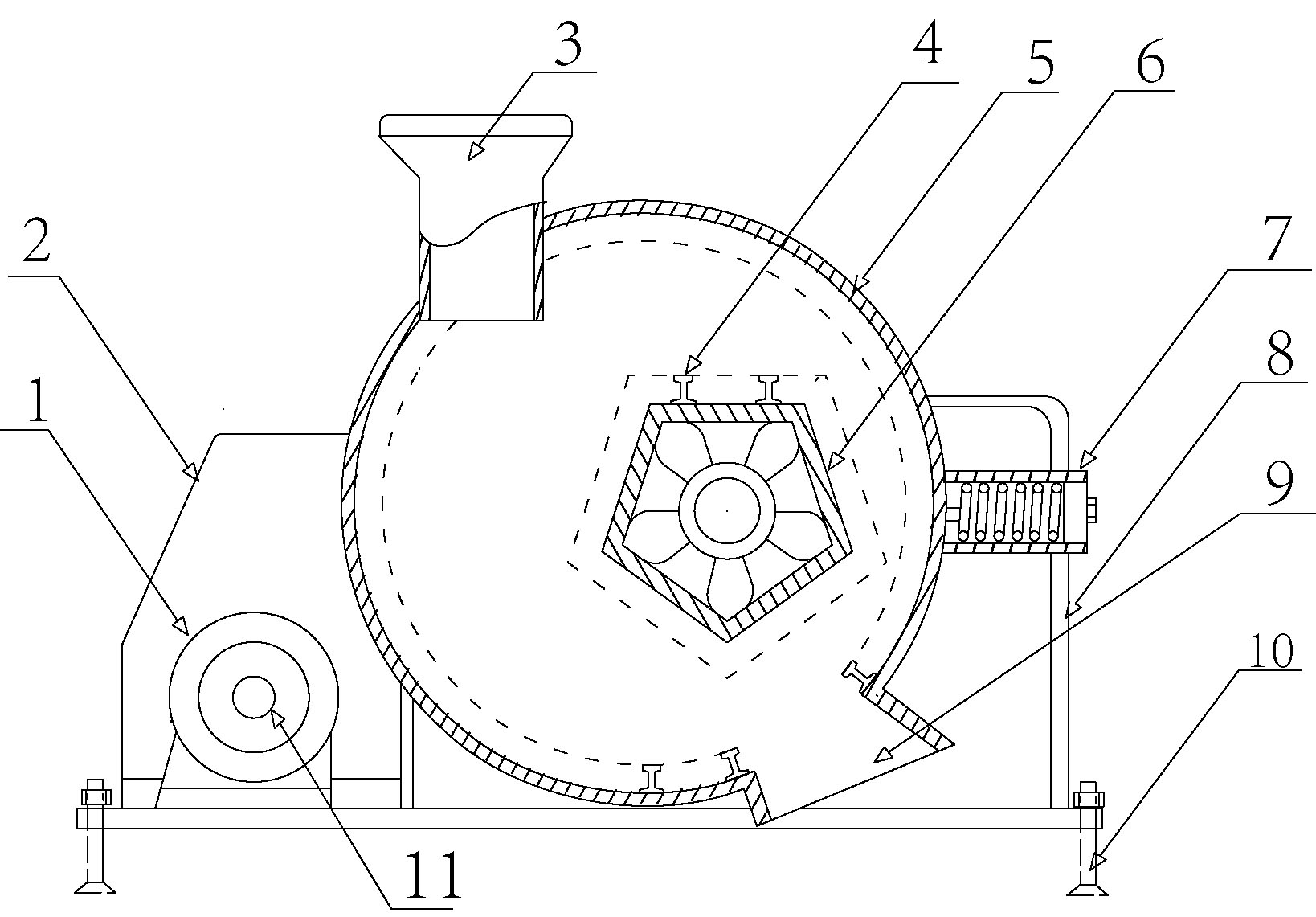 Multi-surface roller type crusher
