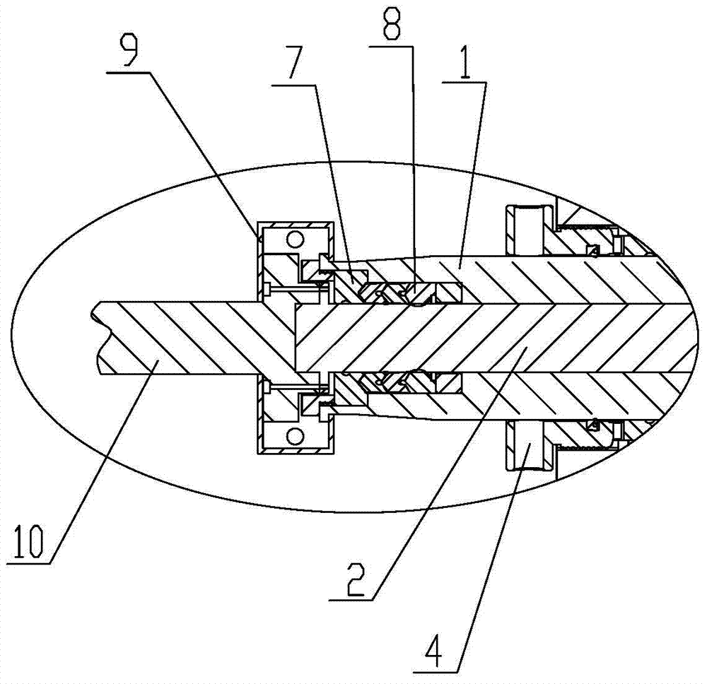 A plunger type fracturing pump and oil fracturing vehicle