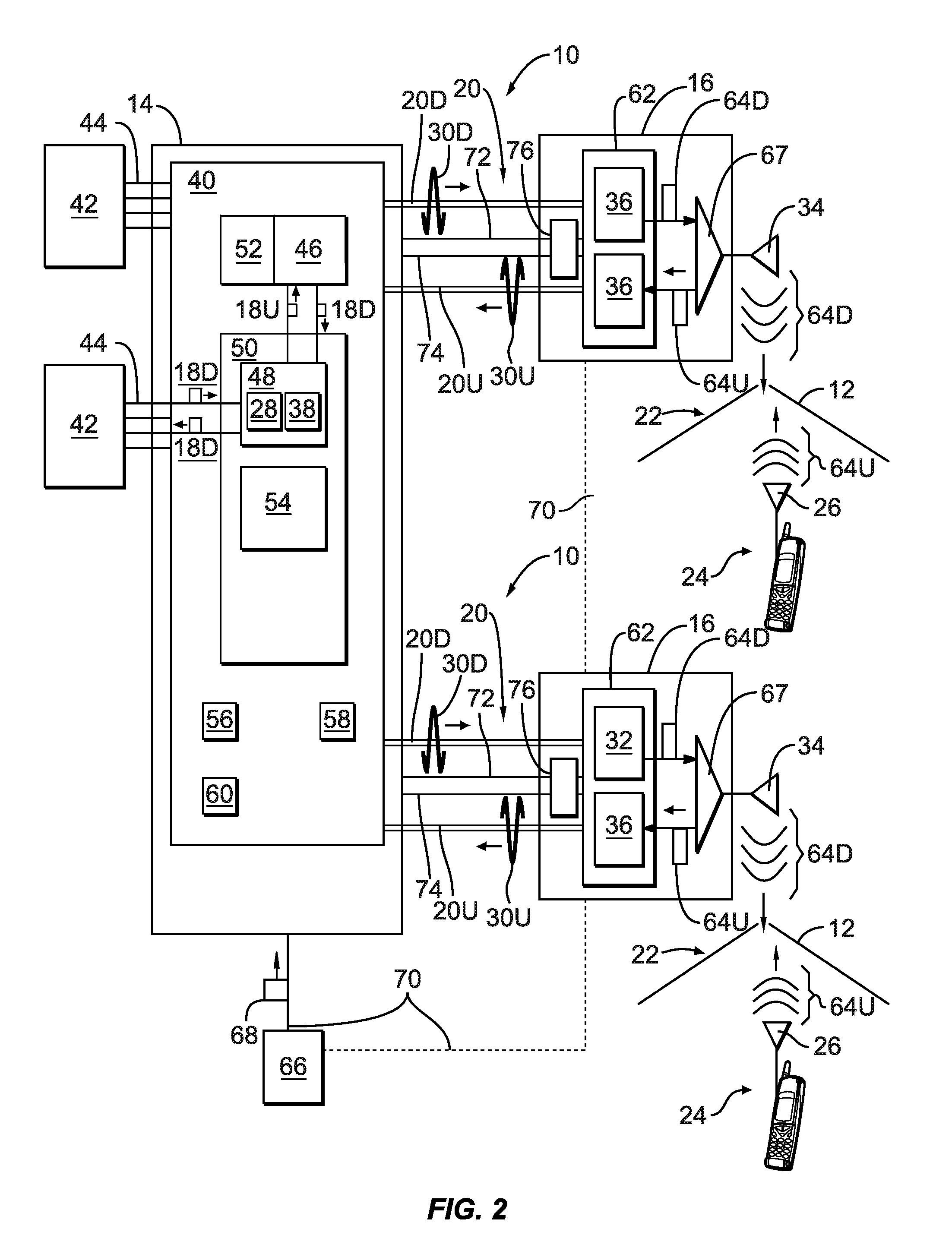 Providing simultaneous digital and analog services and optical fiber-based distributed antenna systems, and related components and methods