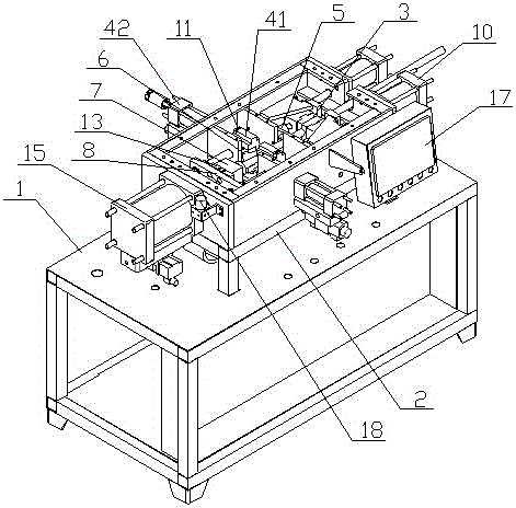 Heated upsetting processing device for ends of steel reinforcements