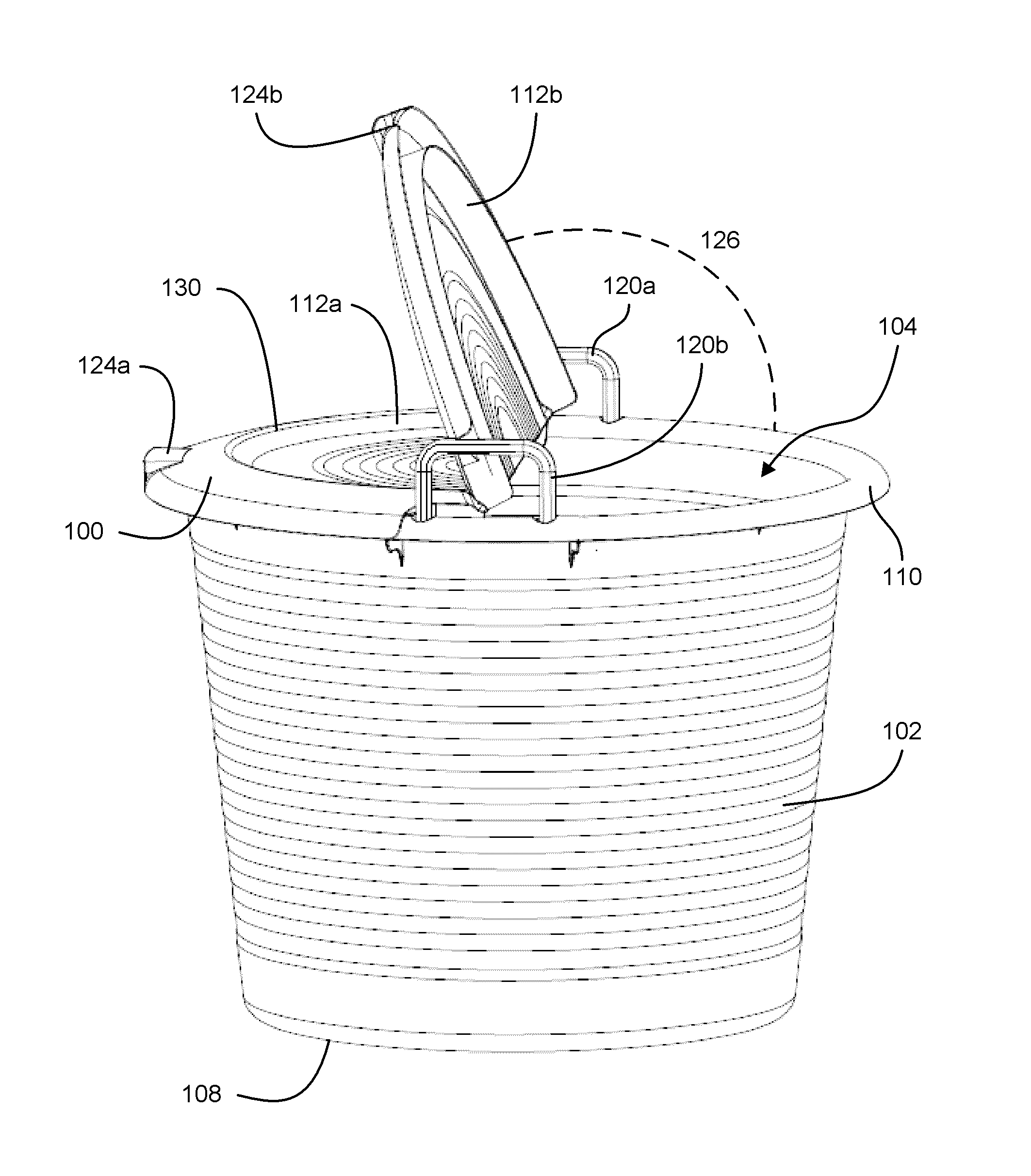 Container lid