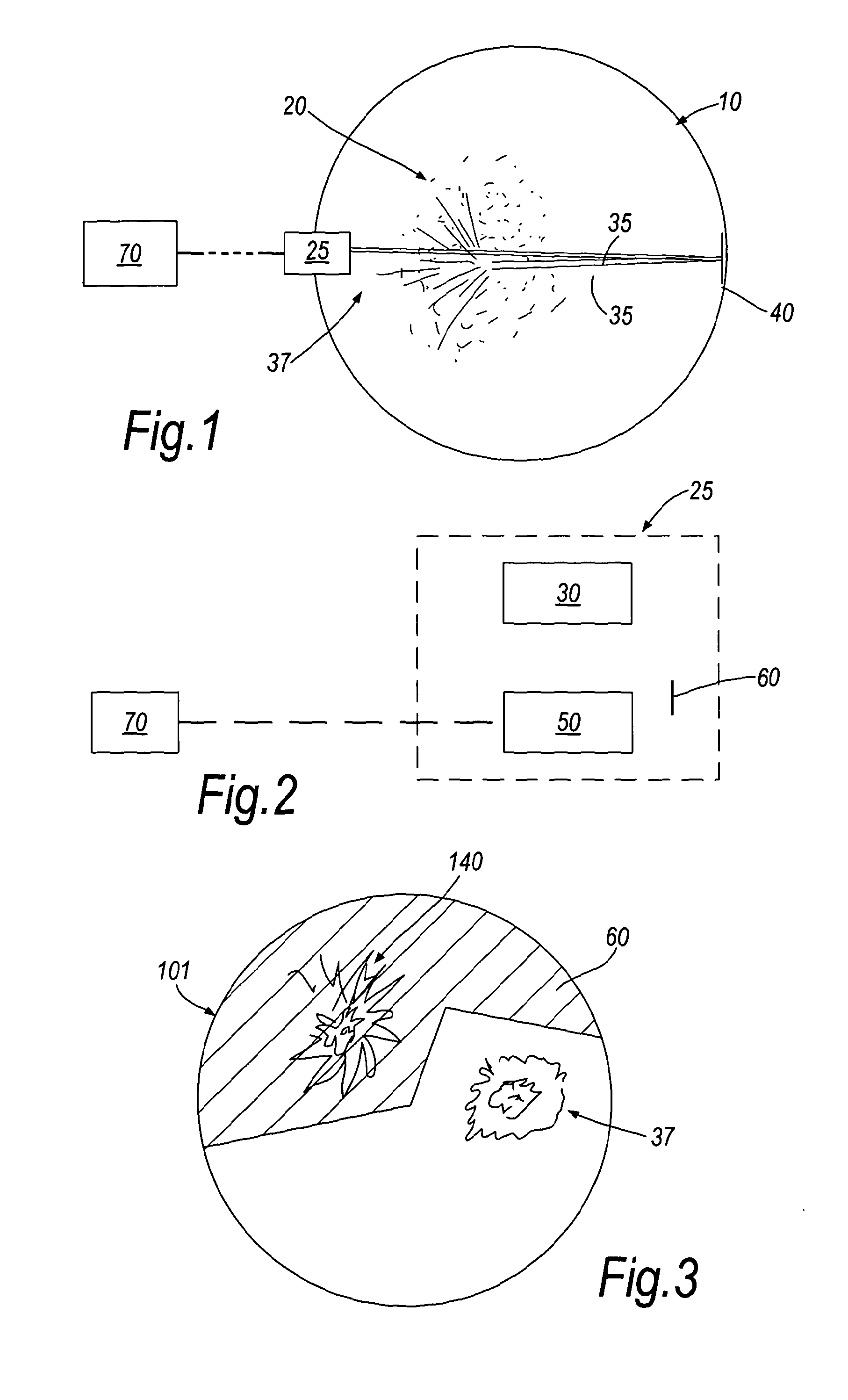 Apparatus and method for monitoring particles in a stack