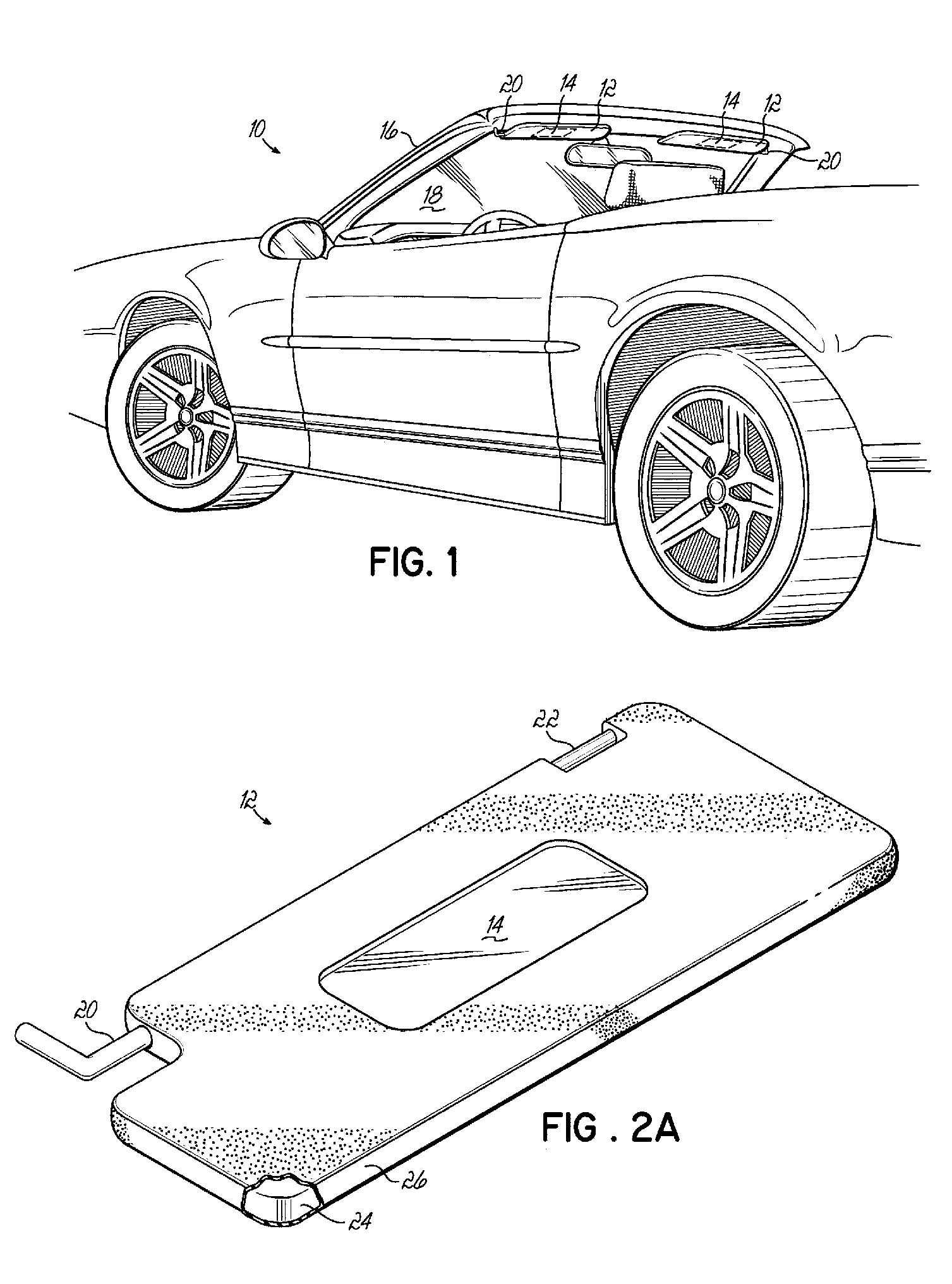 Molded automotive visor