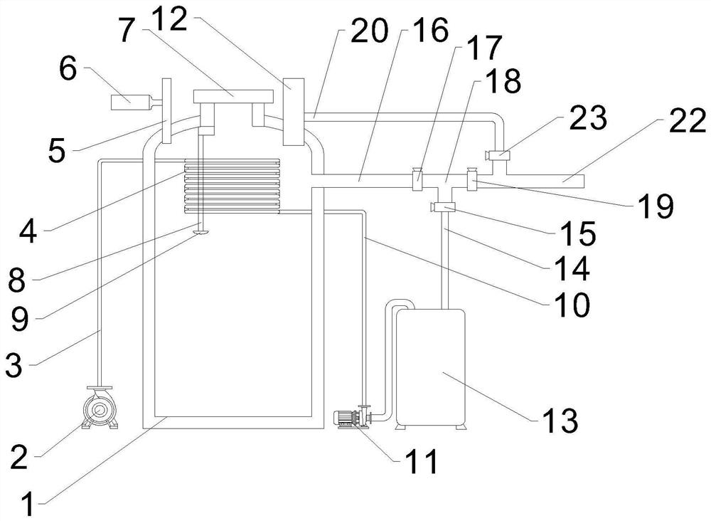 An explosion-proof device for biomass gas production