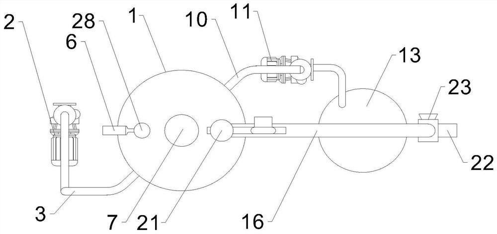 An explosion-proof device for biomass gas production