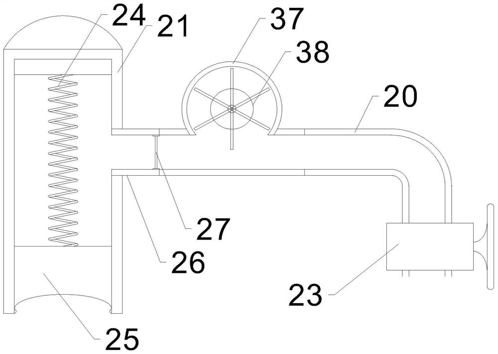 An explosion-proof device for biomass gas production