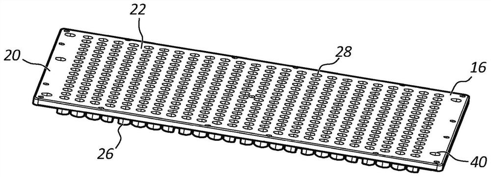 Pipette tip tray and rack assembly